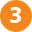 orange circle with the number 3 inside